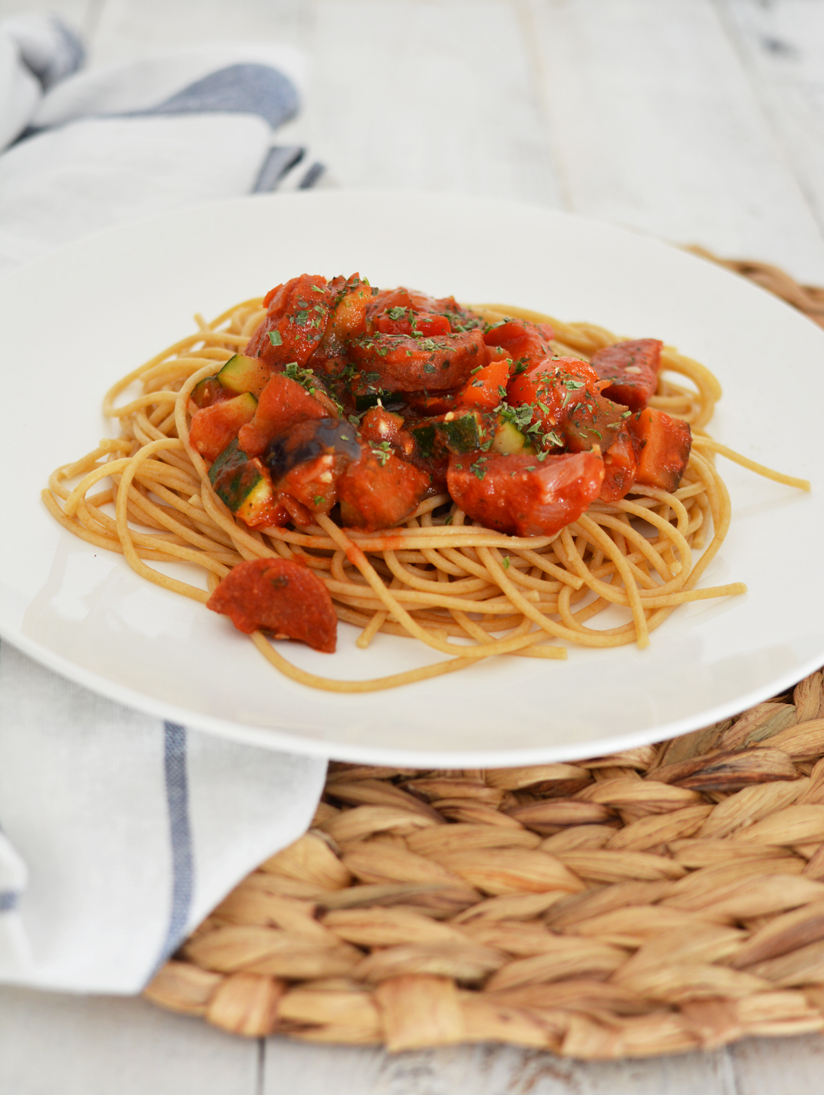 Recept Spaghetti met salami
