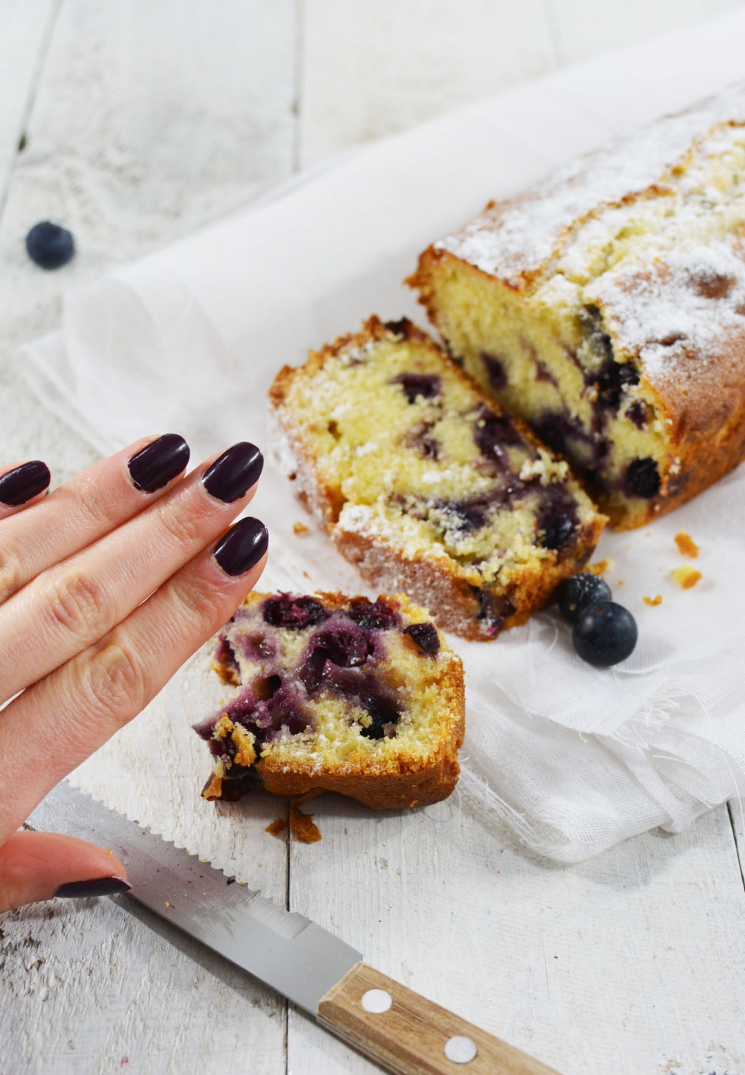 Blueberry yoghurt cake naar recept van Donna Hay